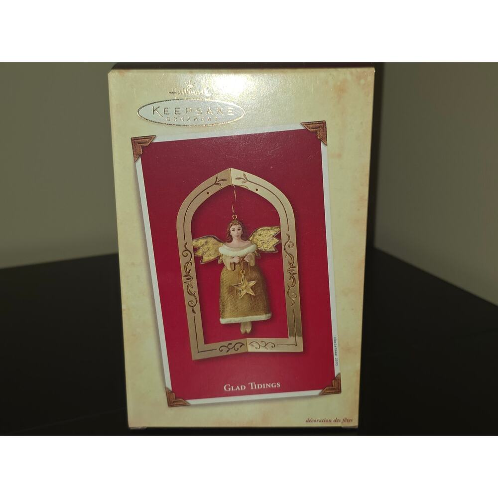 Hallmark Keepsake Ornament Glad Tidings (Angel)‎ 2003 QRP4237 Sue Tague New NIB